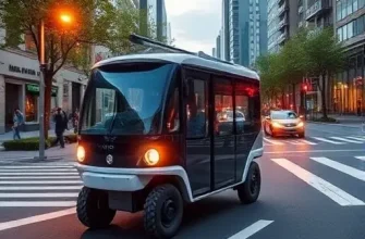 Городской транспорт на солнечных шинах и автономных платформах снижения выхлопа на 30%